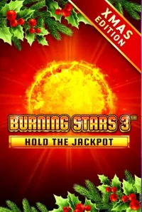 burning stars 3 xmas game logo