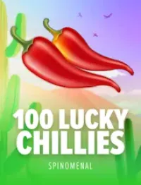 100 lucky chillies slot logo